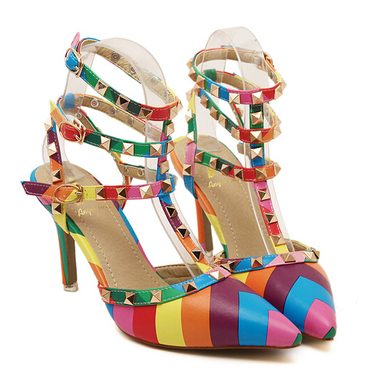 chaussure coloré femme